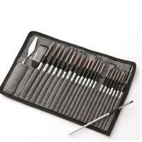 Без бренда «Коробка 50 шт.: Набор кистей для рисования в чехле, премиум набор (23 нейлоновых кисти, 1 мастихин)» в Иваново в интернет-магазине Без бренда «Коробка 50 шт.: Набор кистей для рисования в чехле, премиум набор (23 нейлоновых кисти, 1 мастихин)» в Иваново