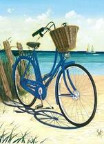 Велосипед на пляже