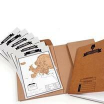 Без бренда «Скретч-карта мира стирающаяся. Карта путешествий» в Иваново