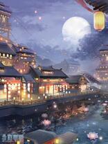 Без бренда «Ночной город на фоне луны» в Иваново