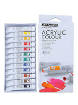 Без бренда «Коробка 48 шт.: Акриловые краски «Две картинки» 12 шт. по 12 мл, проф. пигмент» в Иваново