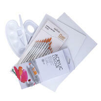 Без бренда «Набор подарочный «Две картинки»: краски акрил 12x12 мл, 2 холста 22x30 на мдф, 10 кистей, мастихин, палитра. Уценка (без упаковки)» в Иваново в интернет-магазине  Без бренда «Набор подарочный «Две картинки»: краски акрил 12x12 мл, 2 холста 22x30 на мдф, 10 кистей, мастихин, палитра. Уценка (без упаковки)» в Иваново