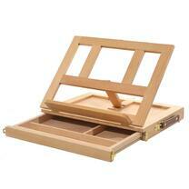 Без бренда «Коробка 10 шт.: Мольберт Две картинки этюдный ящик, настольный, хлопушка 30 см» в Иваново