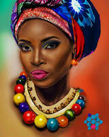 Без бренда «Портрет яркой женщины» в Иваново в интернет-магазине  Без бренда «Портрет яркой женщины» в Иваново