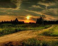 Без бренда «Проселочная дорога на закате» в Иваново