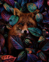 Без бренда «Лисица в яркой листве» в Иваново в интернет-магазине  Без бренда «Лисица в яркой листве» в Иваново