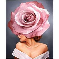 Без бренда «Девушка с розовой розой на голове» в Иваново