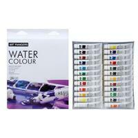 Без бренда «Коробка 24 шт.: Краски акварель «Две картинки» в тюбиках 24 шт. по 12 мл» в Иваново