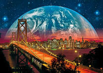 Вид с птичьего полета на Бруклин