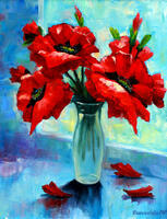 Без бренда «Букет красных маков» в Иваново