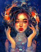 Без бренда «Девушка и карпы кои» в Иваново