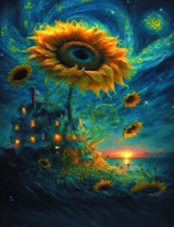 Без бренда «Фэнтези сюжет с подсолнухом» в Иваново