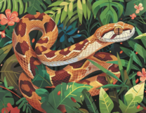 Без бренда «Маисовый полоз в зеленой листве» в Иваново